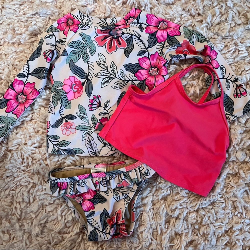 Old navy 3 piece swim suit
